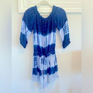 💙CUTE TYE DYE ROMPER💙 SOLITAIRE SWIM
